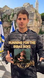 12K views · 311 reactions | Why is Batman #running the Jerusalem Marathon? Yoel Levy, @thejewishfitnesscoach , is suiting up as #Batman for the first time to run 42 km in memory of the Bibas brothers—kidnapped with their mother and murdered by Hamas. His mission: to inspire hope. “In memory of the #Bibas family. For the #boys who never got the chance to grow up.” – Yoel Levy, | Jerusalem Dateline | Facebook