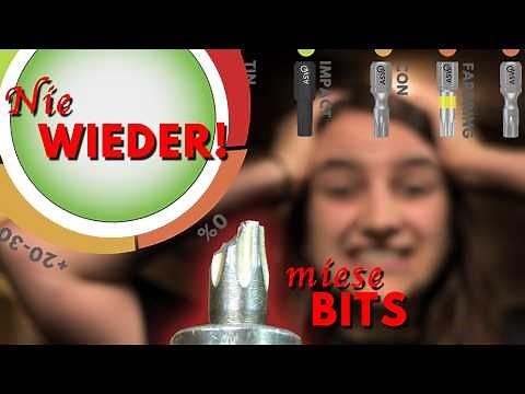 Warum Profi-Bits länger halten – und welche du brauchst!