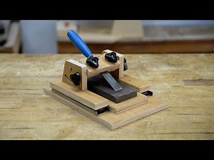 Genius DIY Chisel Sharpening JIG! Get Razor-Sharp Edges in Minutes