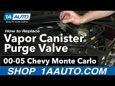 How to Replace Vapor Canister Purge Solenoid 00-05 Chevy Monte Carlo