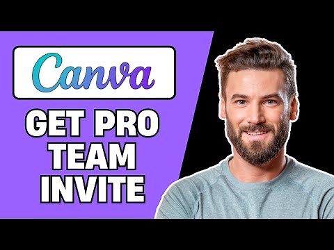 How to Get Canva Pro Free Team Invitation Link (2025) 🎨 | Unlock Premium Features Without Paying!