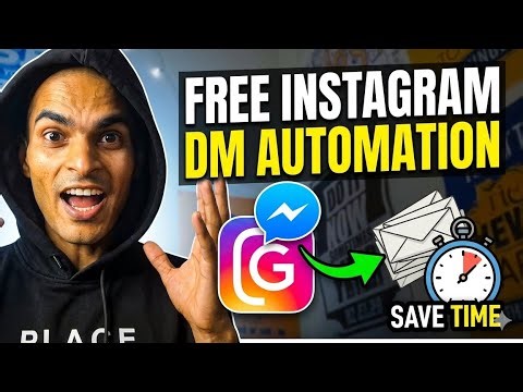 How Automate Instagram DMs for FREE | Auto Reply + Lead Capture System | Automate DM #superprofile