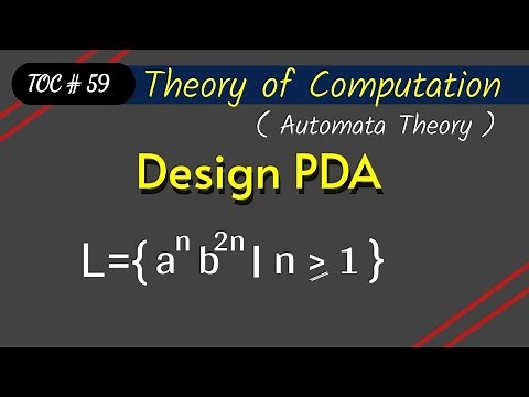 Design PDA for a^nb^2n | Construct PDA for 0^n1^2n