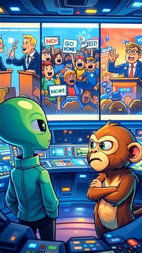 Mascots - Monkey Alien Network