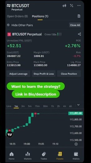 Trading Futures with Smart Money Concepts 📊 #Binance #Futures #Scalping #Crypto