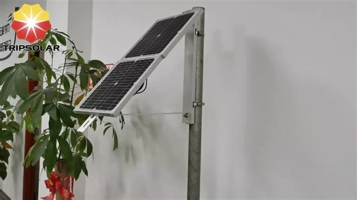 Adjustable Solar Panel Brackets for Pv Module Pole Light Racking System Kit with Easy Pole Mounting