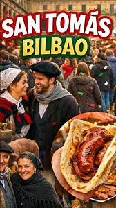 San Tomás Fiesta Bilbao 🇪🇸 | Basque Tradition, Food & Festival Vibes #bilbao #bilbaoespaña