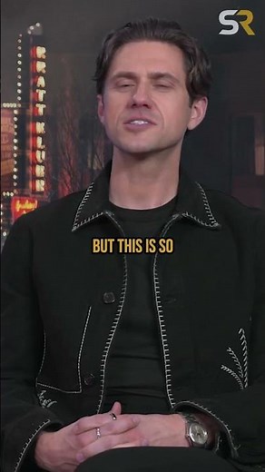 #AaronTveit is emotional AF in #LesMiserables and a comedy genius in #Schmigadoon says #DoveCameron