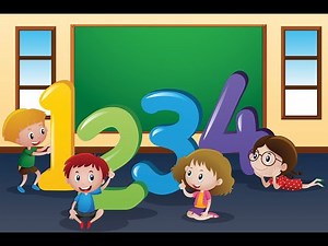 Number Rhymes For Children | Counting 1-10 Song | Number Songs for Children | The Singing Walrus