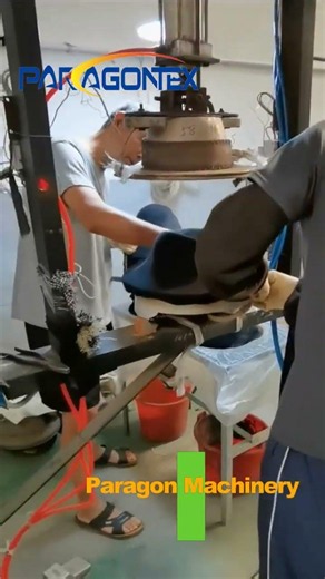 Wool felt hat forming making machine #machine #manufacturing #machinery #hatmaking