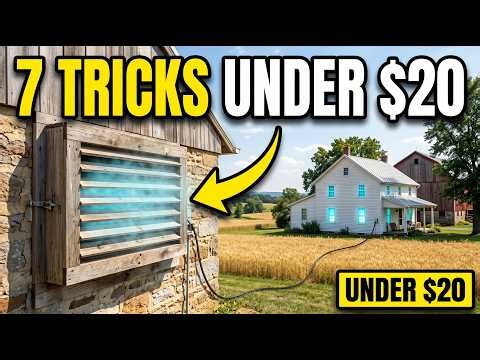 7 Amish Tricks That Cool a House Better Than AC — All Under $20
