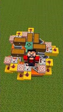 🔥 How to build Mumbo Jumbo's NEW SUPER FAST Golem Sorter 💥 #minecraft #shorts