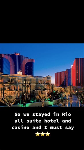 8/10 Rating Review for Rio All Suite Hotel in Las Vegas
