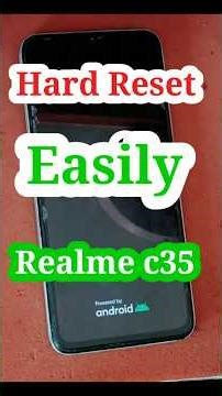 Hard Reset realme C35 | reset realme phone easily #shortvideo ‪@RoyalMobile‬