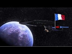Patrick Stewart does the TNG prolog with a French Accent!