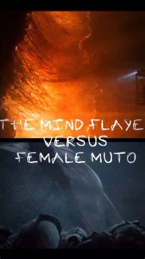 THE MIND FLAYER VS FEMALE MUTO