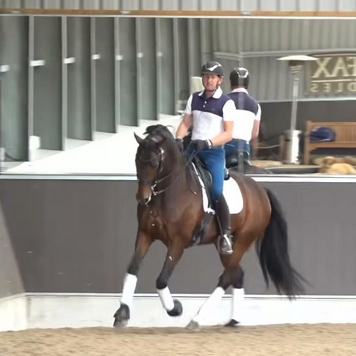 Training The Canter Half Pass with Gareth Hughes