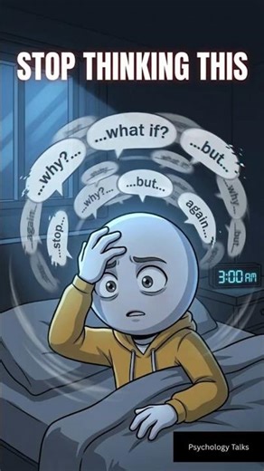 The Hidden Reason You Can't Stop Replaying Conversations!! #overthinking #3am #stress