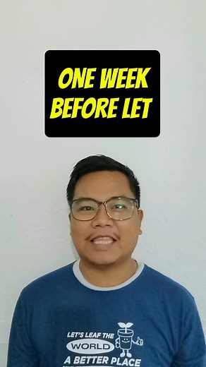 143K views · 5.1K reactions | One Week Before LET Comment "LPT" now! #letnovember2025 #LETMARCH2026 #fyp #selfreview #LPT #boardexam | LET Mentor JLA | Facebook
