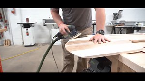 Building a pizza peel the loudest way possible