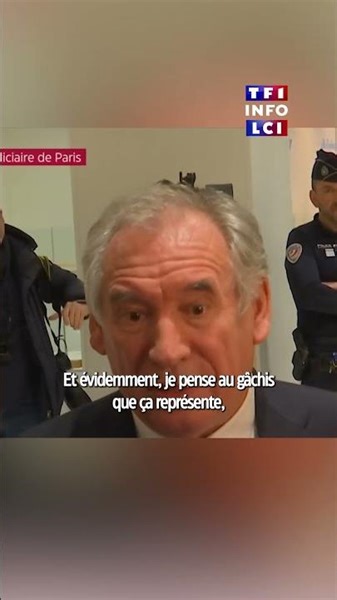 🗣️ "Un cauchemar qui vient de s'achever" pour François Bayrou, relaxé au tribunal