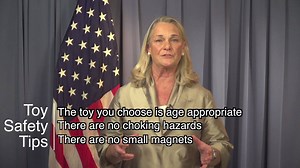 The holiday shopping season is almost here! What should you look for in a safe children's toy? CPSC Acting Chairman Ann Marie Buerkle has a few toy safety tips to keep in mind while you shop for that perfect gift. | U.S. Consumer Product Safety Commission
