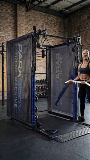 Industrial Strength. Whisper-Quiet Precision. ⚡️ #parabody #xtrememachine #homeworkout #shorts