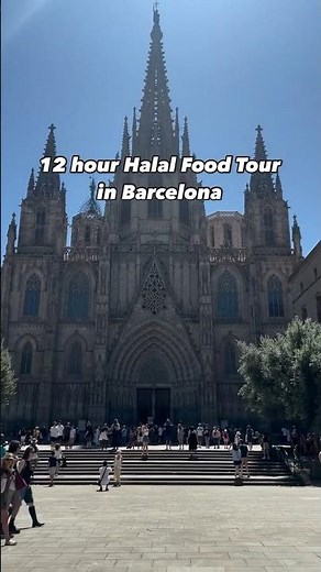 12 hour Halal food tour in Barcelona! Great spots to check out.