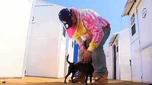 Tiny home village houses homeless in Los Angeles