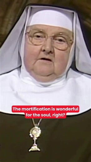 Penance and mortification is good for you! ewtn.com/Lent #Catholic #CatholicChurch | EWTN