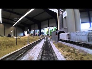 Cabride on the US layout at the Fremo meeting in Rendsburg May 2014