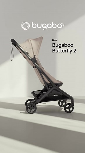 Der Bugaboo Butterfly 2 hat einen geräumigen Sitz, der aufrecht oder ganz flach gestellt werden kann, damit dein Kind den ganzen Tag bequem unterwegs ist. | Bugaboo
