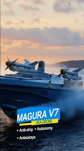 MAGURA V7 Naval Drone – Next Level Sea Power! 🌊🚀