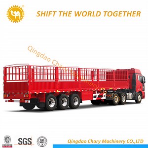 [Hot Item] Cimc Fence Cargo Trailer Bulk Cargo Semi Trailer