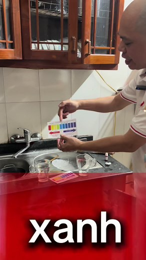 Water Quality Testing in a Kitchen Setting