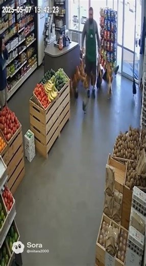 “Epic Chicken Attack in Grocery Store! 🐔😂 | Crazy CCTV Footage”