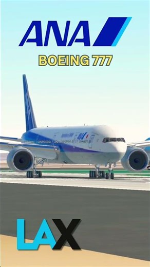 Full Throttle ANA Boeing 777 Takeoff at LAX | Infinite Flight