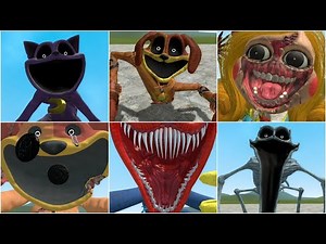 NEW ALL POPPY PLAYTIME CHAPTER 3 JUMPSCARES in Garry's Mod!