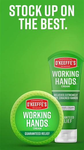 Get it right the first time with O'Keeffe's Working Hands. | O'Keeffe's Company