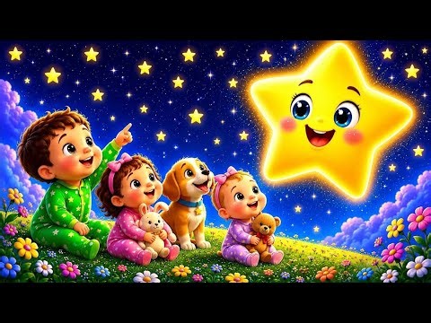 🌟 Twinkle Twinkle Little Star | Soothing Baby Sleep Music | Gentle Bedtime Lullaby