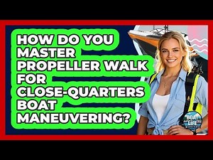 How Do You Master Propeller Walk For Close-quarters Boat Maneuvering? - Boat Life Masters