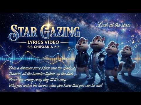 Chipmunks - Star gazing (with Lyrics) | Night Themed