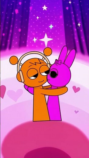 Sprunki Oren x Pinki Love Story ❤️❤️ Kiss and Hug Incredibox Sprunki Animation