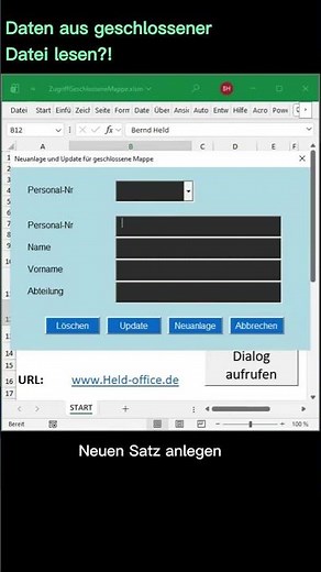 Daten aus geschlossener Mappe lesen – so geht’s!