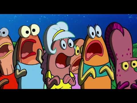 SpongeBob gets sun bleached