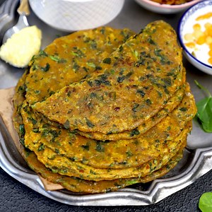 Methi Paratha Recipe - Fun FOOD Frolic
