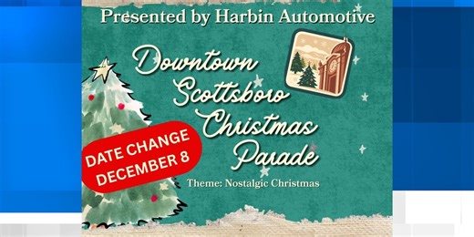 Scottsboro Christmas Parade moved to new date due to rain