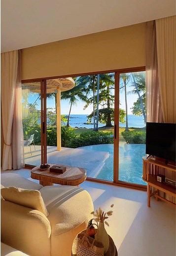 พูลวิลล่าหรูกับวิวทะเลที่ Hideoutkohkood