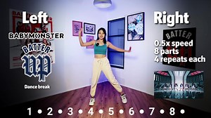 BABYMONSTER ‘BATTER UP’ Dance Break Practice Tutorial