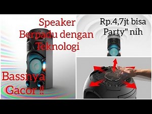 SONY MHC V42D TEKNOLOGI DAN TAMPILAN NYENTRIK!!